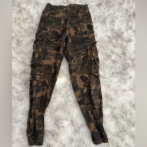 Brown Camouflage Pants